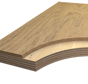 Двухслойная инженерная доска без покрытия Дуб Рустик  200*16/4 (дуб) - купить в Москве | ПаркетАрт